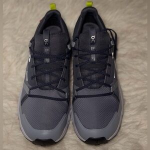 On Running Charcoal and Black Sneakers